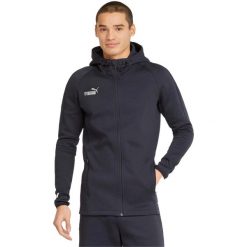 Bluza z kapturem Puma Teamfinal Casuals Hooded Jkt, Mężczyźni. Niebieskie bluzy z kapturem Puma, m, bez wzorów, z bawełny, z kapturem. Za 234.99 zł.