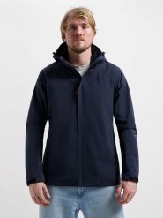 TRAVELIN' Kurtka funkcyjna "Aron" w kolorze granatowym rozmiar: XXL. Niebieskie kurtki outdoor i hardshell Travelin', s, z aplikacjami, ze skóry, bez kaptura. Za 339.99 zł.