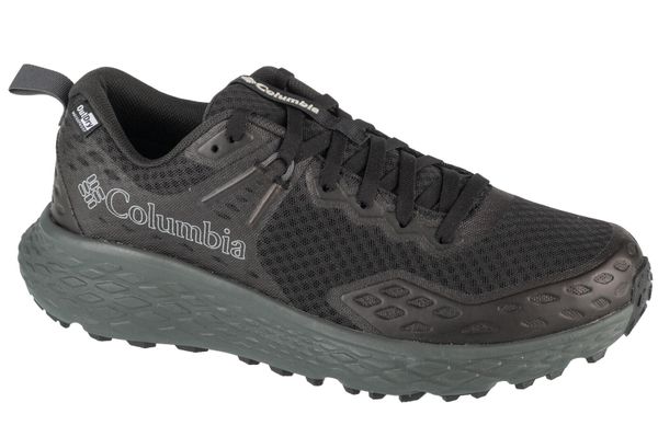 Buty trekkingowe męskie, Konos TRS. Czarne buty turystyczne Columbia, bez wzorów, z materiału, przed kostkę, bez zapięcia, trekkingowe. Za 399.99 zł.