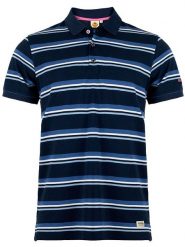 Roadsign Koszulka polo w kolorze granatowym rozmiar: L. Niebieskie koszulki polo Roadsign, l, bez wzorów, z bawełny, bez kołnierzyka, bez ramiączek. Za 61.17 zł.