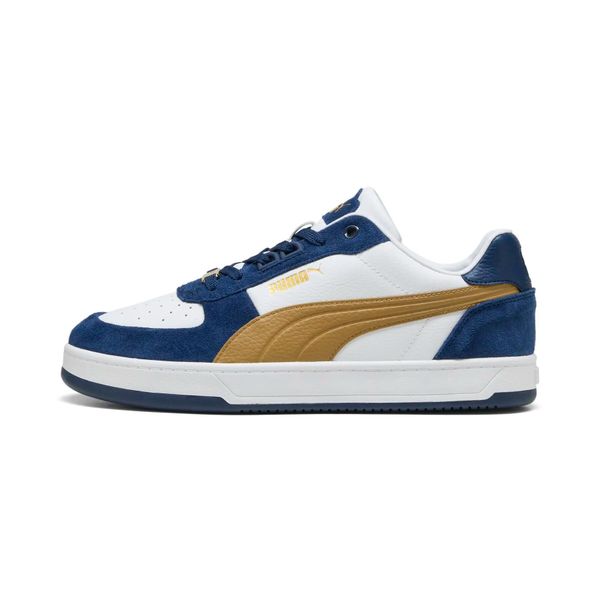 Buty męskie trampki sportowe Puma CAVEN 2.0 LUX SD. Białe trampki Puma, l, bez wzorów, bez zapięcia. Za 278.00 zł.