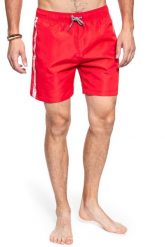 SPODENKI MUSTANG Simon Swim Trunks 1009735 7130. Czerwone szorty Mustang, m, bez wzorów. W wyprzedaży za 79.99 zł.