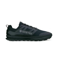 Buty trailowe Altra Lone Peak 9+ GTX. Czarne buty turystyczne Altra, bez wzorów, bez zapięcia, do biegania. Za 724.75 zł.