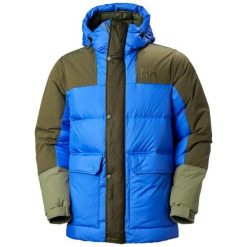 Kurtka z kapturem Helly Hansen Escape Down. Niebieskie kurtki Helly Hansen, l, bez wzorów, z poliesteru, z kapturem. Za 1,477.25 zł.