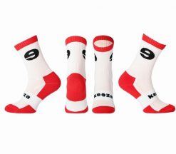 Skarpety sportowe Keeza strefowe TRÓJPAK. Białe skarpetki sportowe KEEZA, bez wzorów, z bawełny. Za 32.00 zł.