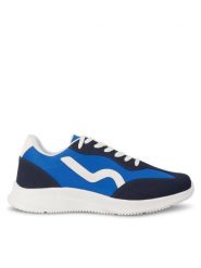 Regatta Sneakersy Marine Retro RMF825 Niebieski. Niebieskie buty sportowe casual Regatta, bez wzorów, z materiału, bez zapięcia. Za 139.99 zł.