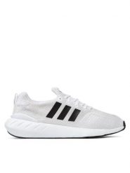 Adidas Sneakersy Swift Run 22 GY3047 Szary. Szare buty do biegania Adidas, bez wzorów, z materiału, bez zapięcia. Za 249.99 zł.