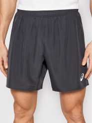 Asics Szorty sportowe Core 7in 2011C337 Szary Regular Fit. Szare krótkie spodenki sportowe ASICS, m, bez wzorów, z syntetyku. Za 129.99 zł.