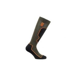 Skarpety trekkingowe Crispi Ego. Brązowe skarpety CRISPI, bez wzorów. Za 109.00 zł.