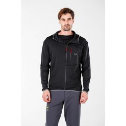 Męska Bluza z Kapturem z 100% Wełny Merino - Maestro/Woolona. Czarne bluzy z kapturem WOOLONA, m, bez wzorów, z wełny, z kapturem. W wyprzedaży za 540.00 zł.