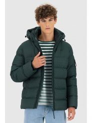 Alife and kickin Kurtka puchowa "BeatAK" w kolorze zielonym rozmiar: L. Zielone kurtki Alife and Kickin, na zimę, l, bez wzorów, z puchu, bez kaptura. Za 271.03 zł.