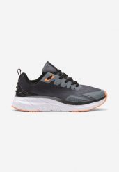 Szare Sznurowane Buty Sportowe Sneakersy z Tłoczoną Podeszwą Efine. Szare buty sportowe casual Born2be, bez wzorów, z okrągłym noskiem, bez zapięcia. W wyprzedaży za 119.99 zł.