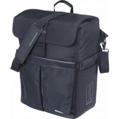 Torba rowerowa Move MIK Hooks, czarna. Czarne torby na laptopa BASIL. Za 299.00 zł.