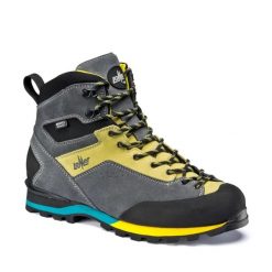 Buty trekkingowe Lomer Badia High MTX. Szare trekkingi LOMER, bez wzorów, ze skóry, bez zapięcia. Za 1,099.99 zł.