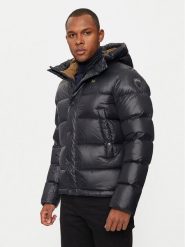 Blauer Kurtka puchowa 24WBLUC03028 Czarny Regular Fit. Czarne kurtki Blauer, m, bez wzorów, z puchu, bez kaptura. Za 1,719.00 zł.