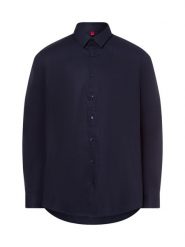 Finshley & Harding London koszula biznesowa Mężczyźni Slim Fit Bawełna niebieski, 41-42. Niebieskie koszule Finshley & Harding London, m, bez wzorów, z bawełny, bez kołnierzyka, bez ramiączek. Za 249.95 zł.