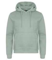 Clique Miami Hoody bluza z kapturem z bawełny i recyklingu. Zielone bluzy z kapturem CLIQUE, m, bez wzorów, z bawełny, z kapturem. Za 173.55 zł.