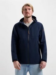 TRAVELIN' Kurtka funkcyjna "Jari" w kolorze granatowym rozmiar: XL. Niebieskie kurtki outdoor i hardshell Travelin', s, z aplikacjami, ze skóry, bez kaptura. Za 391.99 zł.