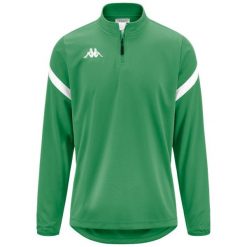 Bluza dresowa 1/2 zip Kappa Dolvole. Białe bluzy Kappa, bez wzorów, z dresówki, bez kaptura. Za 207.50 zł.
