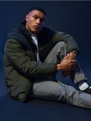 Kurtka puffer - khaki. Brązowe kurtki Sinsay, l, bez wzorów, bez kaptura. W wyprzedaży za 69.99 zł.