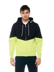 Bluza z bawełna z kaptur na co dzień na siłownię. Czarne bluzy z kapturem LEONE 1947 APPAREL, s, bez wzorów, z bawełny, z kapturem. Za 147.31 zł.