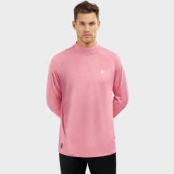 Męska podkoszulka termoaktywna Slush Pink - Cukierkowy róż. Czerwone bielizna termoaktywna SIROKO, l, bez wzorów, bez ramiączek. W wyprzedaży za 165.00 zł.