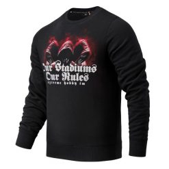 Bluza męska EXTREME HOBBY FANATICS. Czarne bluzy EXTREME HOBBY, m, bez wzorów, z bawełny, bez kaptura. Za 229.00 zł.
