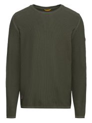 Camel Active Sweter w kolorze khaki rozmiar: L. Brązowe swetry nierozpinane Camel Active, l, bez wzorów, z bawełny, bez kołnierzyka, bez ramiączek. Za 212.30 zł.