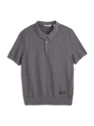Scotch & Soda Koszulka polo w kolorze szarym rozmiar: S. Szare koszulki polo Scotch & Soda, s, bez wzorów, z bawełny, bez kołnierzyka, bez ramiączek. Za 95.69 zł.