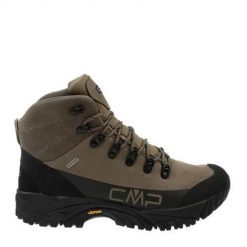 Buty trekkingowe męskie CMP Dhenieb. Szare buty trekkingowe CMP, bez wzorów, z materiału, za kostkę, bez zapięcia, trekkingowe. Za 489.99 zł.