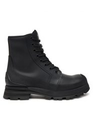 MCQ Alexander McQueen Trapery 777808WIEQ1 Czarny. Czarne trapery McQ Alexander McQueen, ze skóry, bez zapięcia. Za 4,739.00 zł.