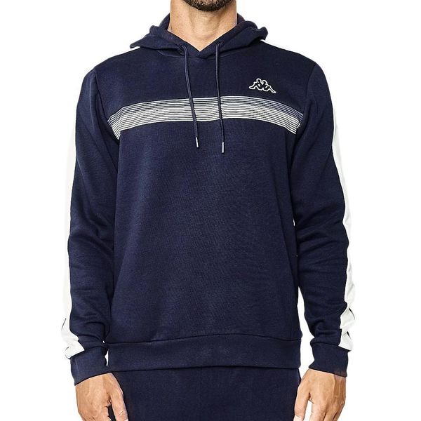 Bluza Męska Kappa Imagin Man. Białe bluzy z kapturem Kappa, m, bez wzorów, z bawełny, z kapturem. Za 260.80 zł.