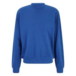 Bluza Urban Classics Light Terry. Niebieskie bluzy Urban Classics, m, bez wzorów, z materiału, bez kaptura. Za 183.50 zł.