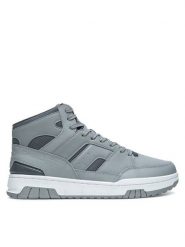 Shaq Sneakersy BREAKER MID AQ95013M-NV Szary. Szare buty sportowe casual Shaq, bez wzorów, ze skóry, bez zapięcia. Za 249.99 zł.