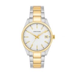 Spears & Walker Zegarek na reke ze stali nierdzewnej w kolorze srebrno/zlotym Zegarki 1 ct Męskie. Szare, analogowe zegarki Spears & Walker, srebrne. Za 339.99 zł.