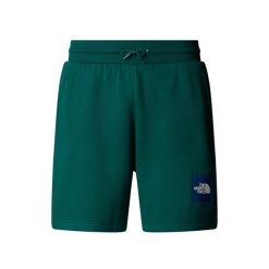 Spodenki sportowe męskie The North Face Box Nse Regular. Zielone krótkie spodenki sportowe The North Face, l, bez wzorów. Za 186.99 zł.