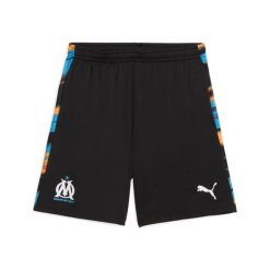 Szybkie dopasowanie OM 2024/25. Czarne szorty Puma, bez wzorów, sportowe. Za 218.90 zł.