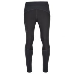 Męskie legginsy biegowe Kilpi KARANG-M. Szare legginsy długie sportowe Kilpi, m, bez wzorów, z materiału, narciarskie. Za 215.49 zł.