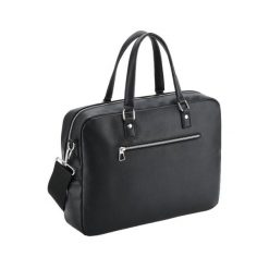 Torba Quadra Luxe. Czarne torby na ramię QUADRA, bez wzorów, ze skóry, na ramię, bez dodatków. Za 199.90 zł.