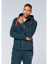 Chiemsee Bluza w kolorze niebieskim rozmiar: XXL. Niebieskie bluzy Chiemsee, xxl, bez wzorów, bez kaptura. Za 149.66 zł.