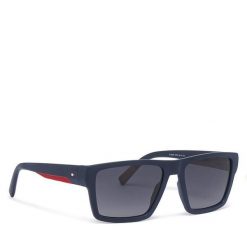 Okulary przeciwsłoneczne Tommy Hilfiger. Niebieskie okulary przeciwsłoneczne Tommy Hilfiger. Za 619.99 zł.