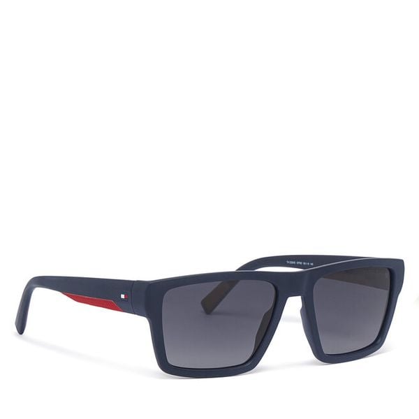 Okulary przeciwsłoneczne Tommy Hilfiger. Niebieskie okulary przeciwsłoneczne Tommy Hilfiger. Za 390.99 zł.