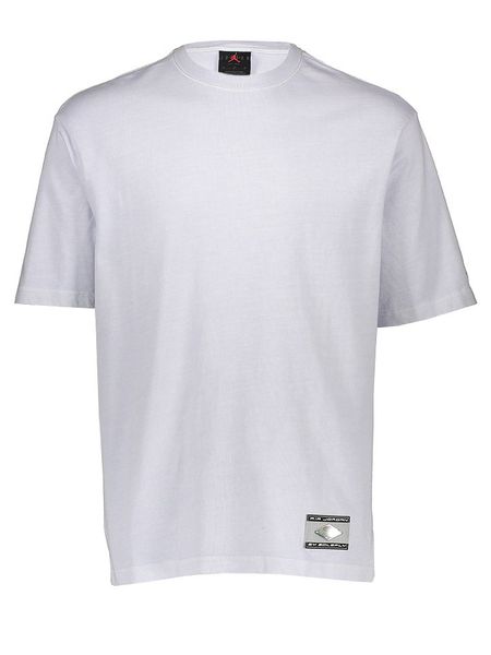 Nike Koszulka "FLY x Air Jordan" w kolorze białym rozmiar: S. Białe bezrękawniki Nike, s, bez wzorów, z bawełny, bez kołnierzyka, bez ramiączek. Za 96.14 zł.