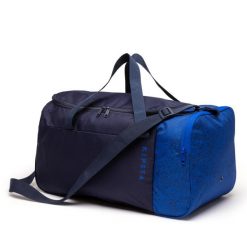 Torba sportowa Essential 35 L. Brązowe torby na ramię Decathlon, bez wzorów, z materiału, na ramię, bez dodatków. Za 39.99 zł.