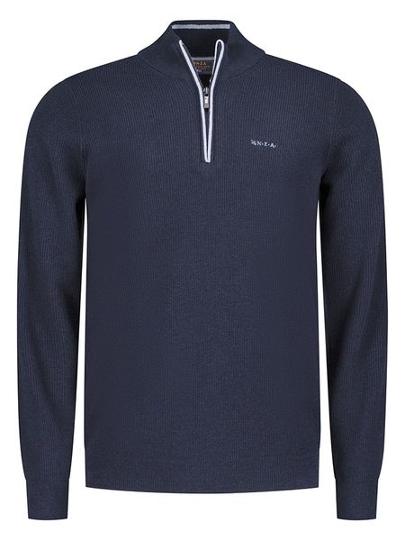NEW ZEALAND AUCKLAND Sweter w kolorze granatowym rozmiar: XL. Niebieskie swetry nierozpinane New Zealand Auckland, xl, bez wzorów, bez kołnierzyka, bez ramiączek. Za 171.95 zł.