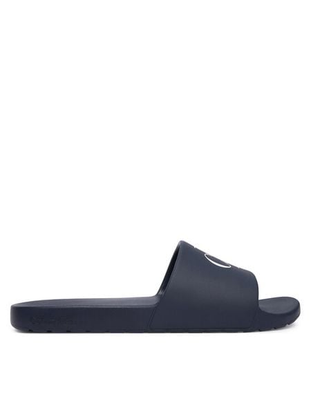 Calvin Klein Klapki 3 Slide Molded Eva HM0HM02335 Granatowy. Niebieskie klapki CALVIN KLEIN, z syntetyku. Za 129.99 zł.
