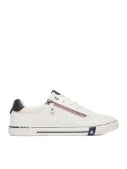 Beverly Hills Polo Club Sneakersy CEO-CUNEO-01 V5 Biały. Białe buty sportowe casual Beverly Hills Polo Club, bez wzorów, ze skóry, bez zapięcia. Za 179.99 zł.