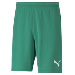 Spodenki Puma teamRISE zielone. Białe szorty Puma, m, bez wzorów, sportowe. Za 77.36 zł.