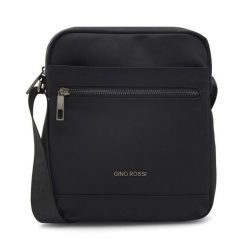 Saszetka GINO ROSSI. Czarne torby na ramię Gino Rossi, bez wzorów, małe, bez dodatków. Za 99.99 zł.