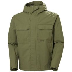 Kurtka wodoodporna Helly Hansen Escape. Zielone kurtki przeciwdeszczowe Helly Hansen, m, bez wzorów, bez kaptura. Za 775.00 zł.